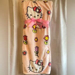 Hello Kitty Throw Blanket